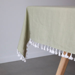 Luxury Tassel Edged Tablecloth